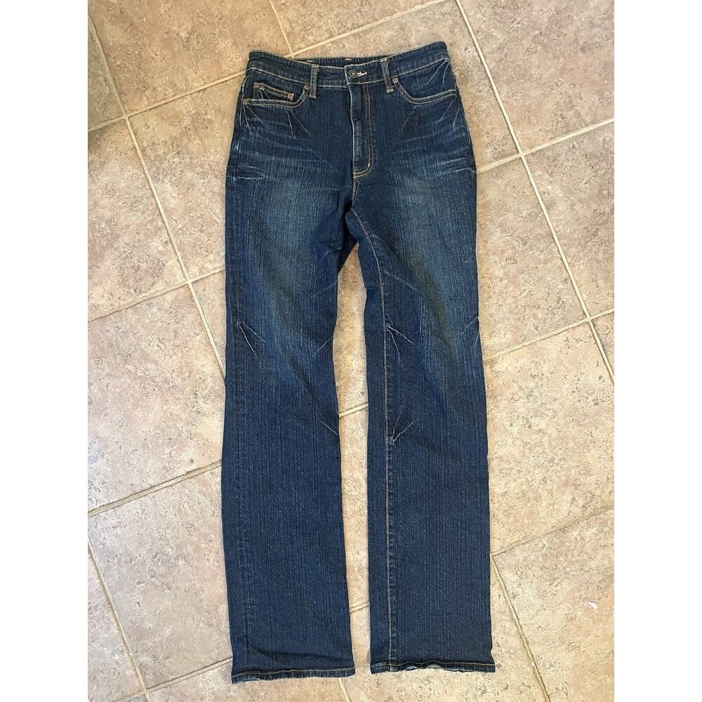 Men's Bobson 31** Straight Darker Blue Denim Jeans High Rise 32" Inseam 1666